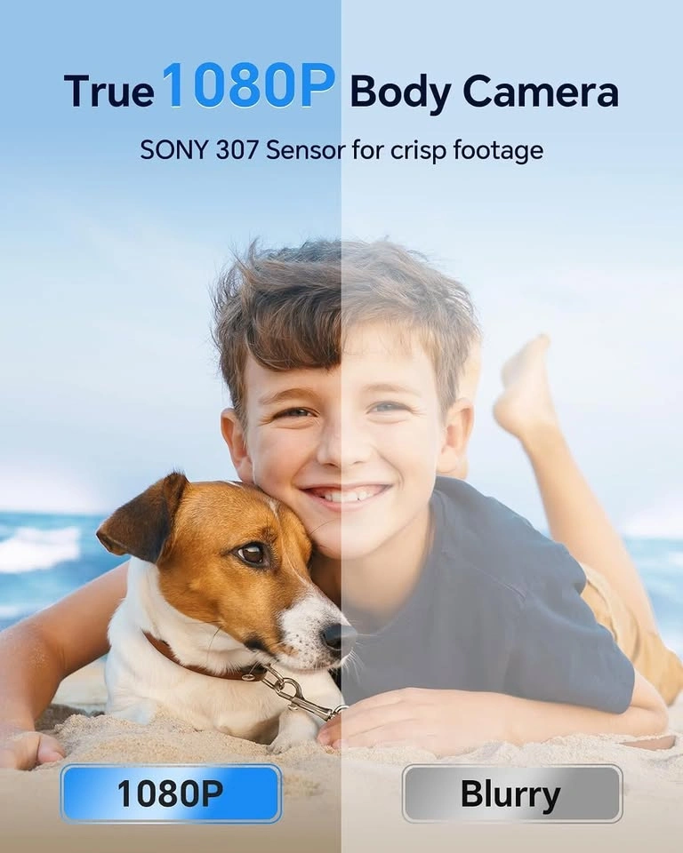 BOBLOV W1 1080P 64GB Body Camera - photo 3