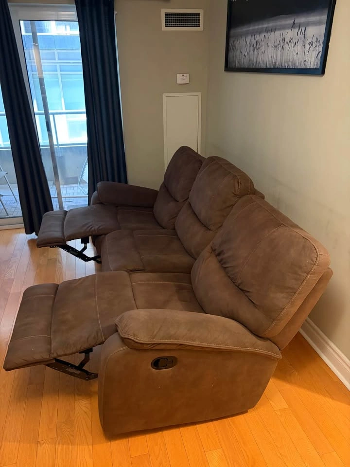 BarcaLounger 3-Seat Reclining Sofa (Pickup Only) - photo 2