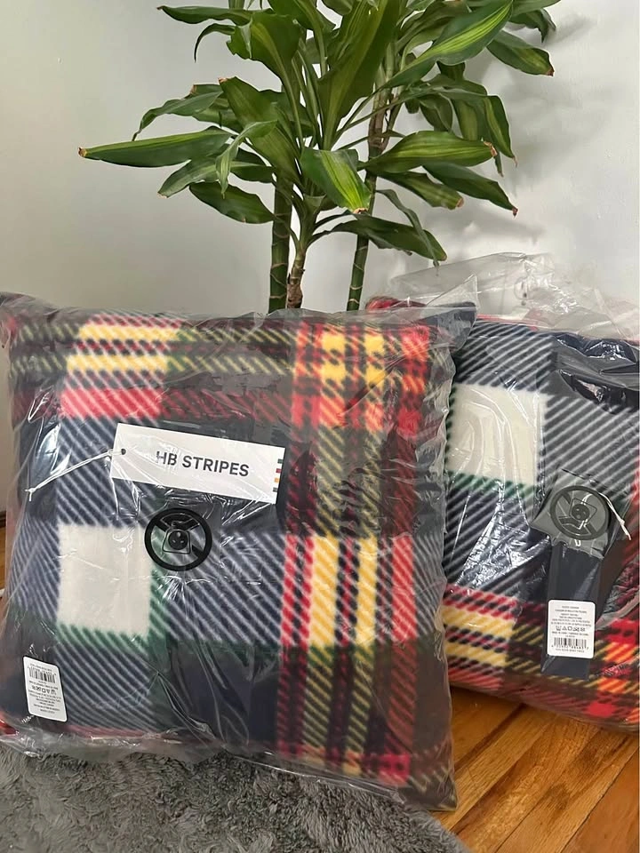 Fleece Throw Pillow