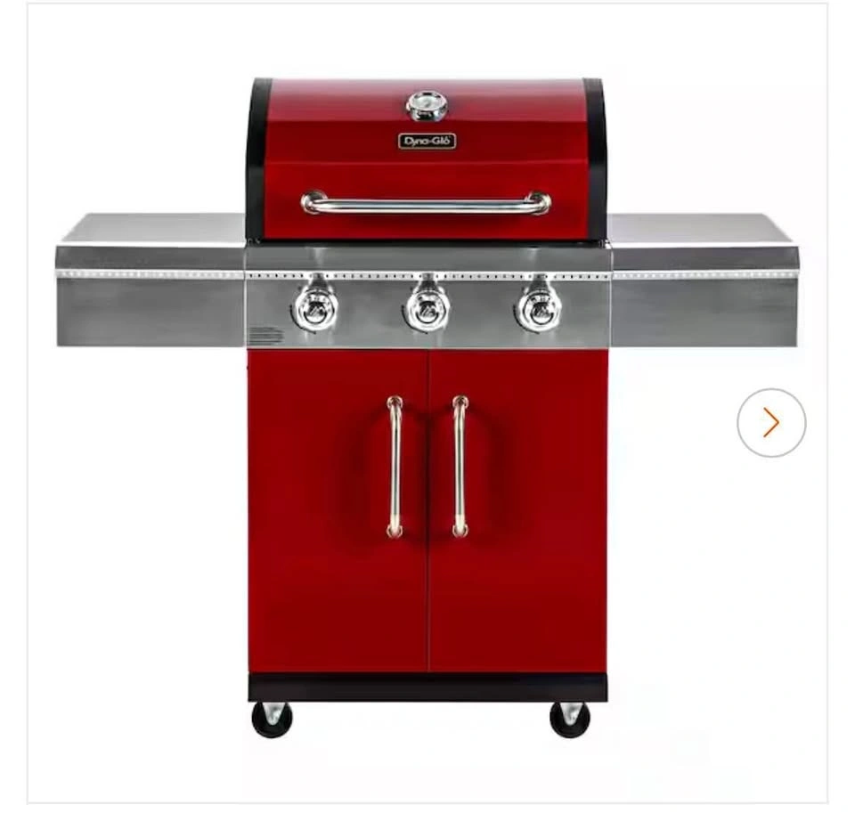 Dyna-Glow 3 Burner LP Gas Grill