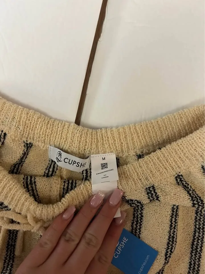 Cupshe Knit Striped Pants - photo 3