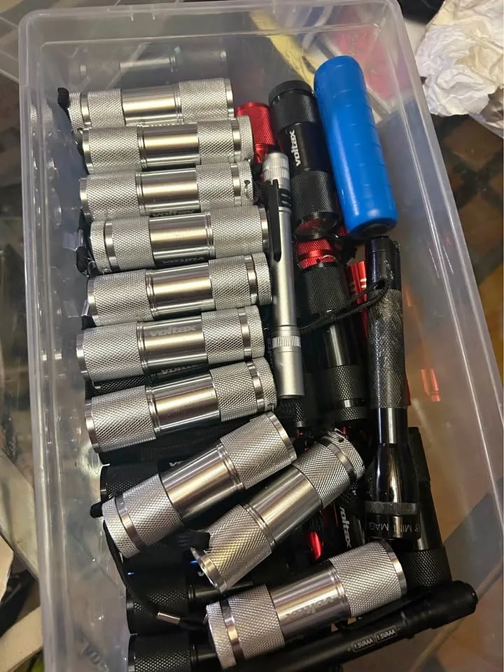 Voltax and Mixed LED Flashlight Lot