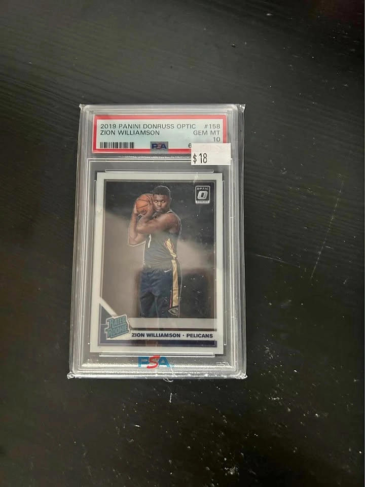 Zion Williamson Optic Rated Rookie PSA 10