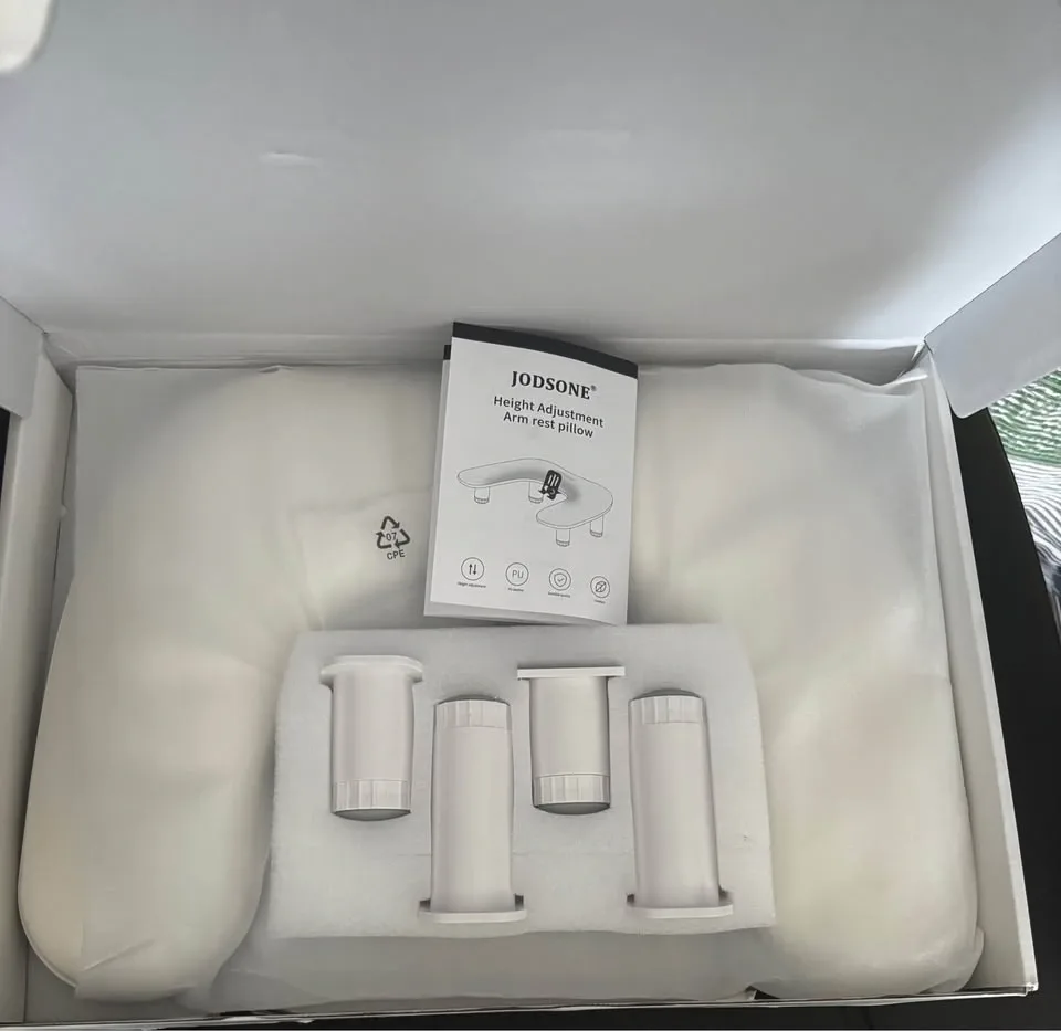 💅 JODSONE Height-Adjustable Arm Rest Pillow — BRAND NEW/SEALED 💅 - photo 2