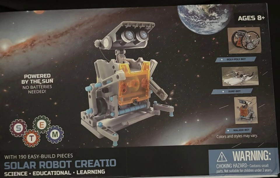 13-in-1 Educational Solar Robot Kit — BRAND NEW/SEALED - photo 2