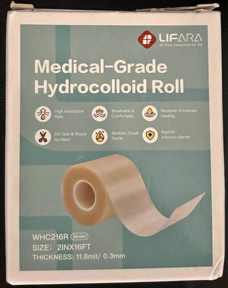 Hydrocolloid Wound Care Roll — 2in x 16ft — NEW/SEALED