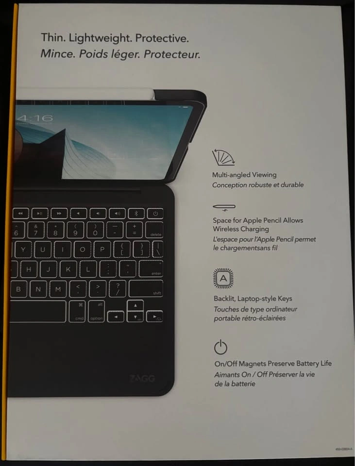 ZAGG Folio Wireless Keyboard & Case — 11” iPad Pro - photo 2