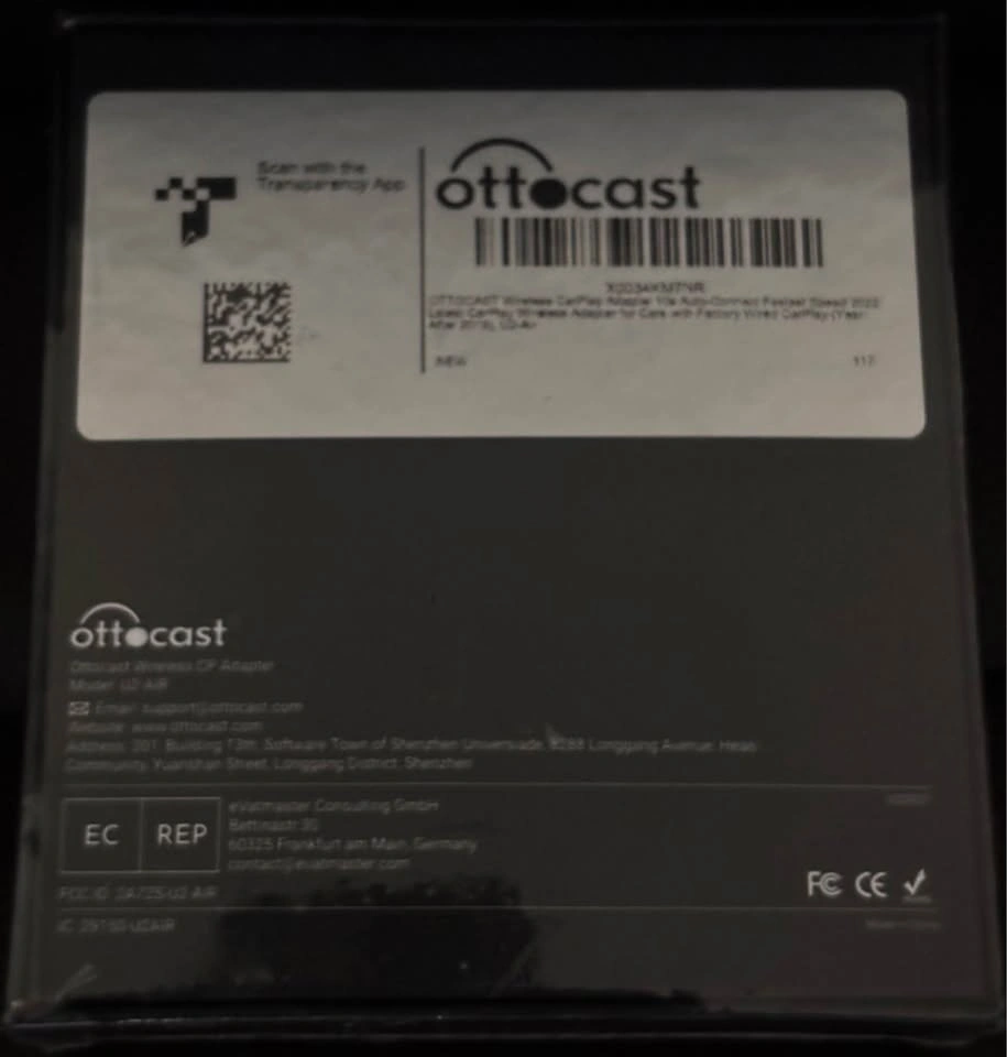 Ottocast U2-Air Wireless CarPlay Adapter - photo 2