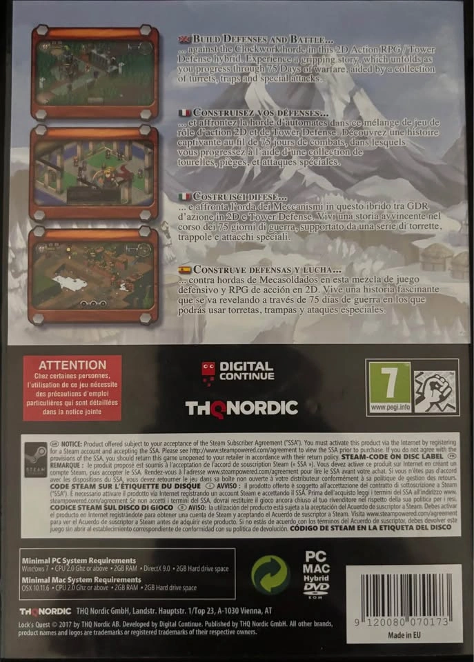 Lock’s Quest PC - photo 2