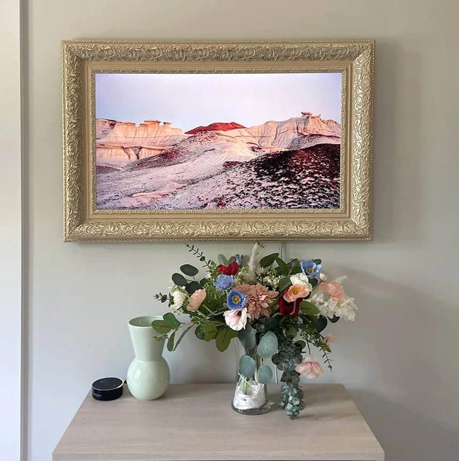 Classic Vintage Champagne Gold 55" TV Frame - photo 4