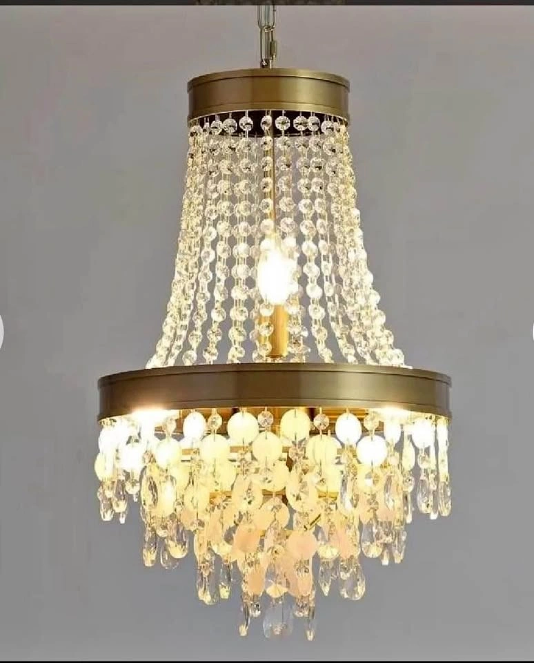 Crystal mini chandelier 3 lights