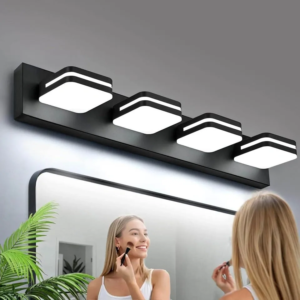 360 LED Vanity Light, Matte Black