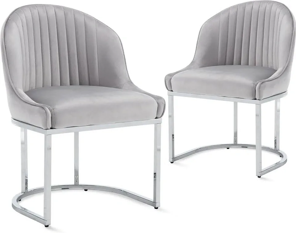 Velvet Dining Chairs Set of 4 - photo 2