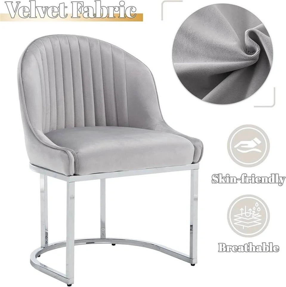 Velvet Dining Chairs Set of 4 - photo 4