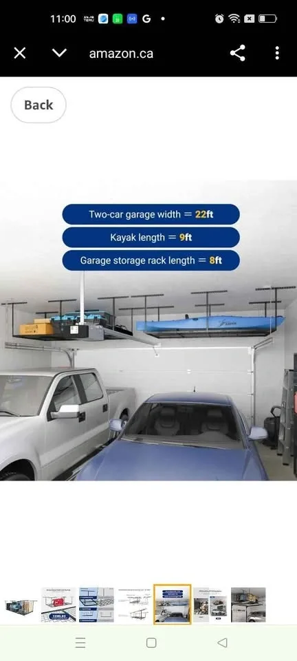 FLEXIMOUNTS 4x8 Overhead Garage Storage Rack - photo 5