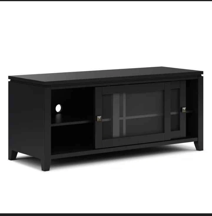 Cosmopolitan 48"W Solid Wood Contemporary TV Stand - photo 3