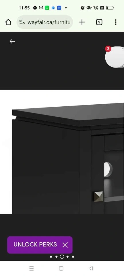 Cosmopolitan 48"W Solid Wood Contemporary TV Stand - photo 5