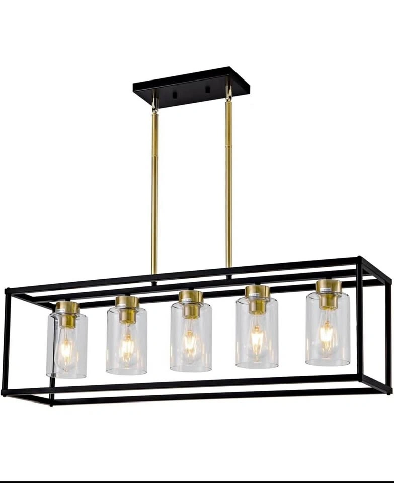 HCCZ 5 Light Dining Room light fixture