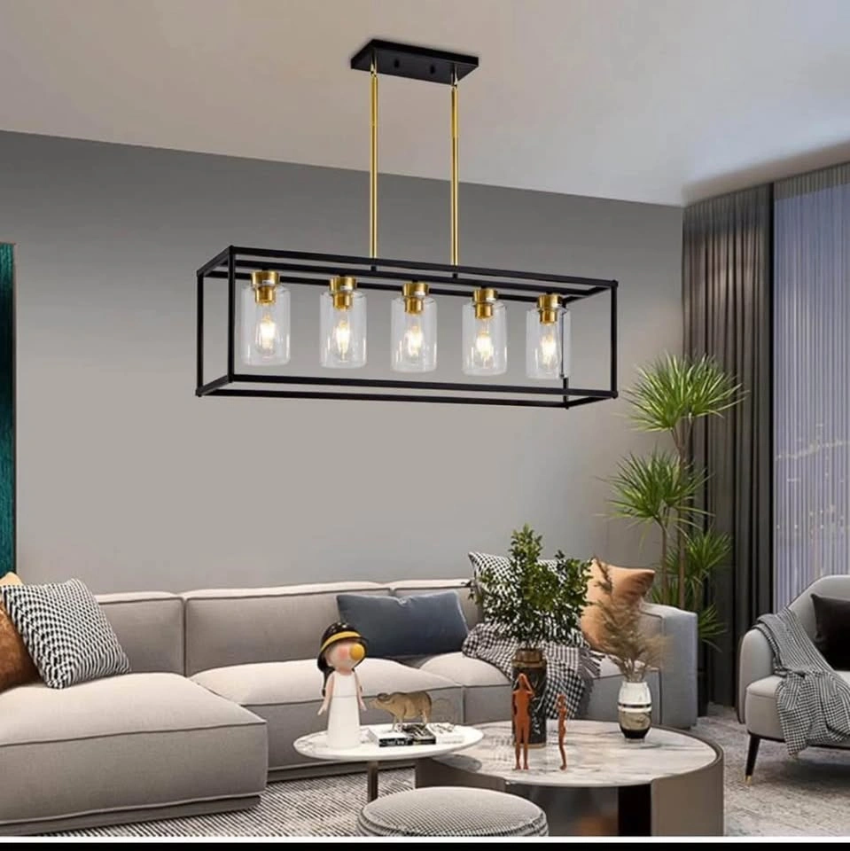 HCCZ 5 Light Dining Room light fixture - photo 4