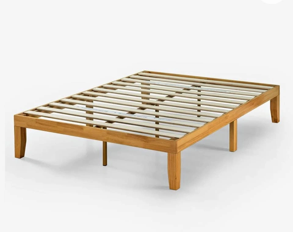 Jowita Wood Platform Bed Frame Queen Size