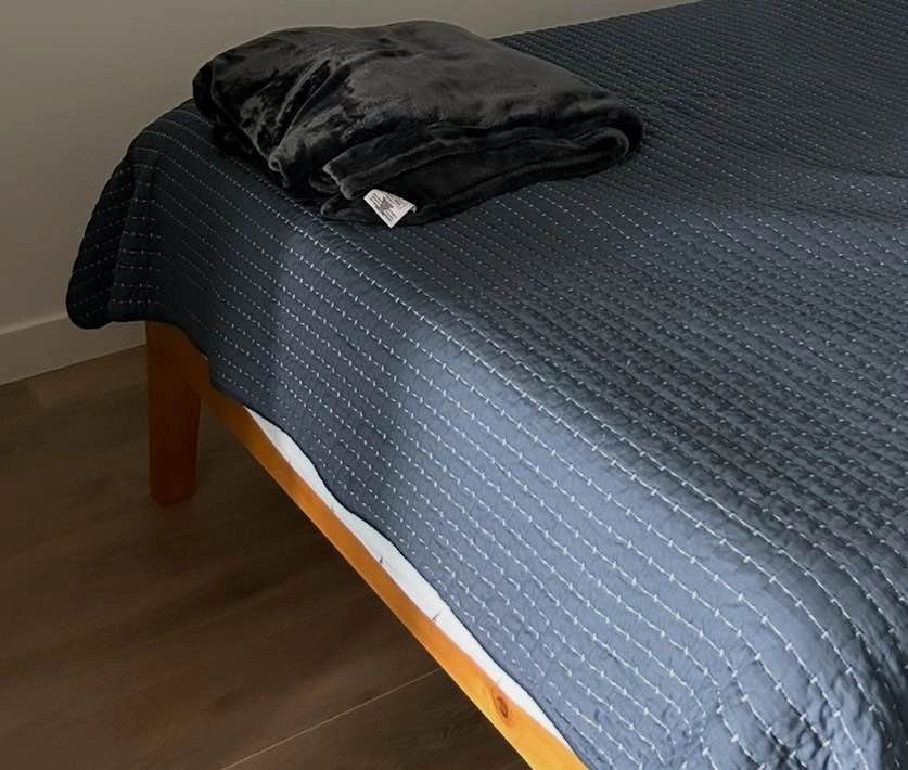 Jowita Wood Platform Bed Frame Queen Size - photo 4