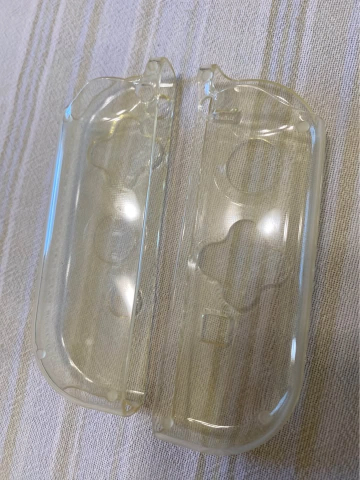 Nintendo OLED clear covers - photo 2