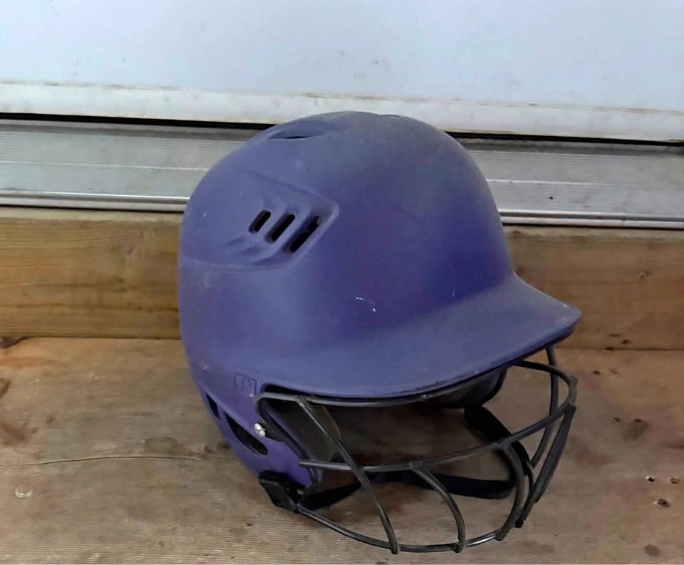 Rawlings Softball Batting Helmet with Face Mask