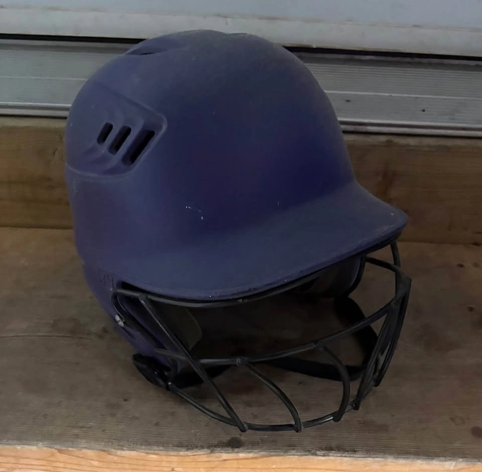 Rawlings Softball Batting Helmet with Face Mask - photo 2