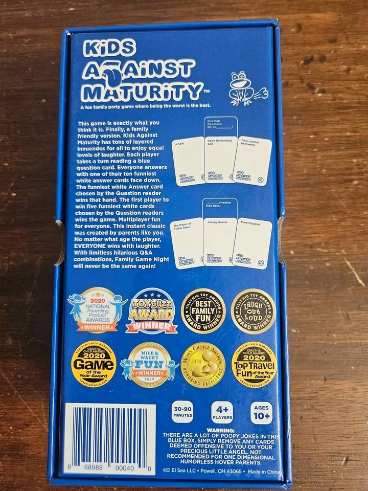 Kids Against Maturity Game - photo 2