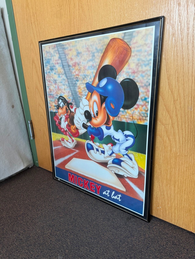 Mickey Mouse collector poster
