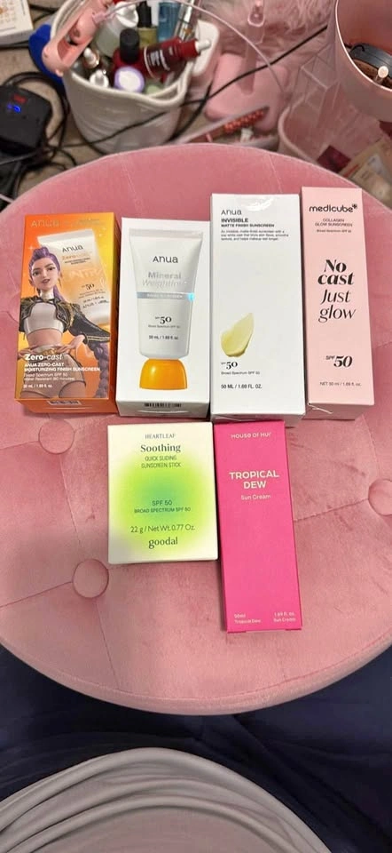 Korean Sunscreens for SALE! 50% off not expired