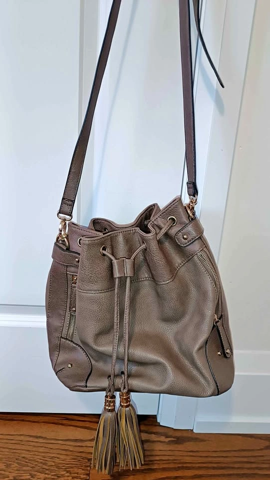 Brown Leather Crossbody Bag