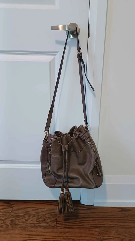 Brown Leather Crossbody Bag - photo 3
