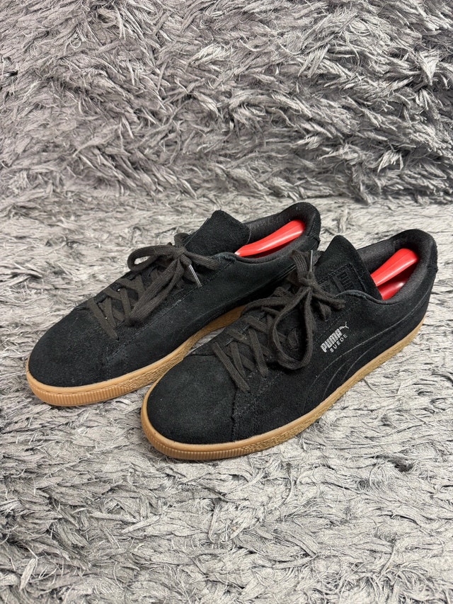 Puma Black Suede Men's 9.5