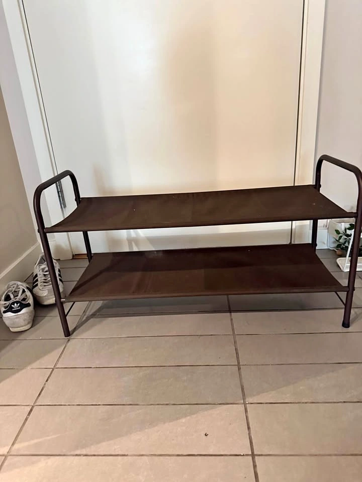 Tiered Shoe Rack