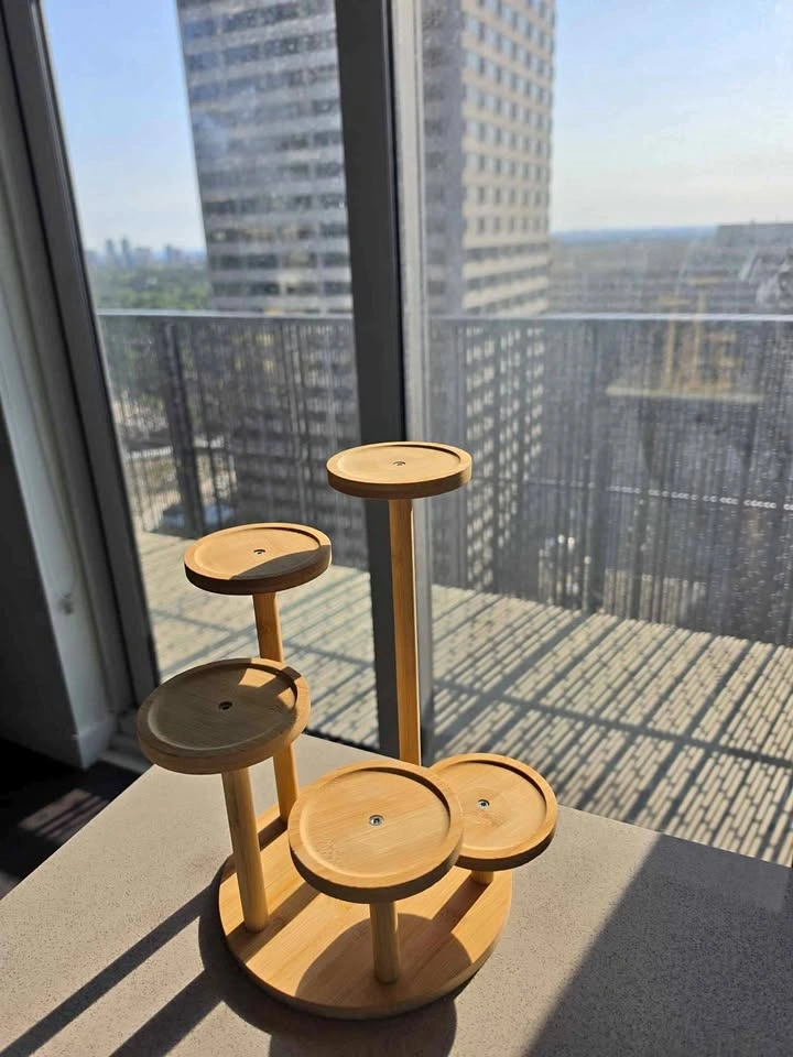 5-Tier Wooden Plant Stand