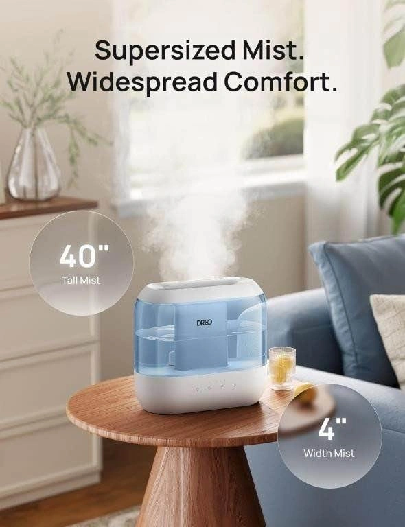 Dreo HM311 4L Top Fill Cool Mist Humidifier — Brand New - photo 2