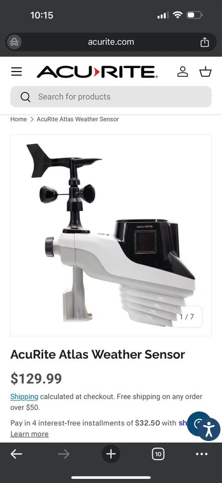 AcuRite 06014RM 5-in-1 Pro Weather Sensor - Brand New - photo 2
