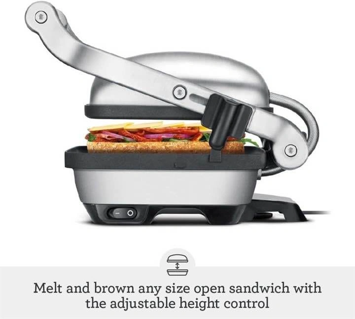 Breville The Perfect Press Panini Sandwich Press (BSG600BSS) - photo 2