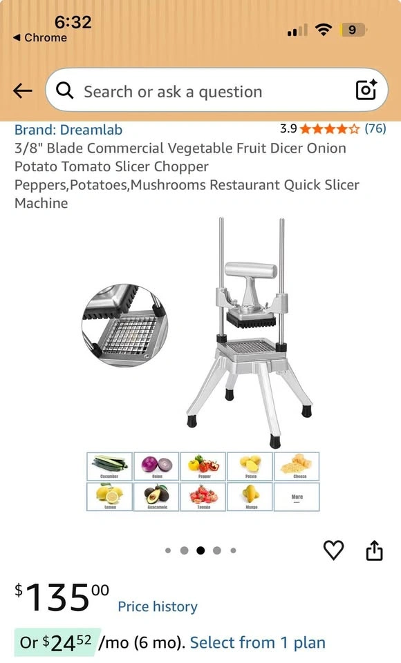 Commercial Vegetable Chopper/slicer - photo 3