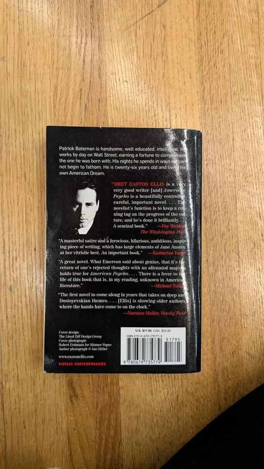 American Psycho by Bret Easton Ellis - photo 2