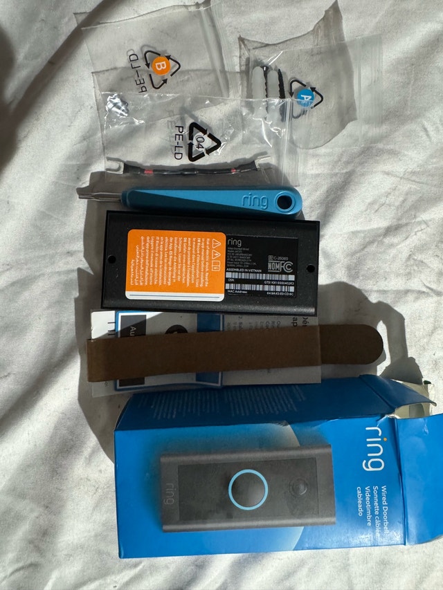 Ring Wired Doorbell, 3rd Gen Chime & Sensor - photo 3