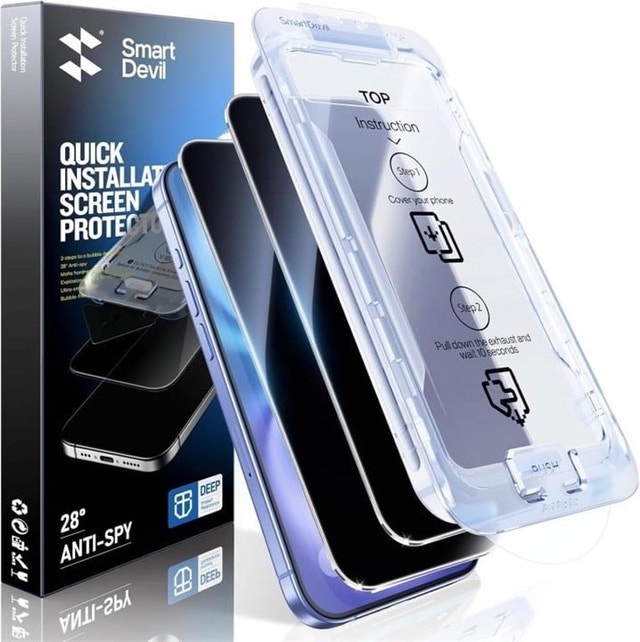 Smart Devil Screen Protector for iPhone with 6.1” Screen Size