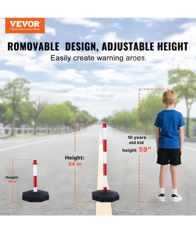 VEVOR Safety Warning Post Set - photo 5