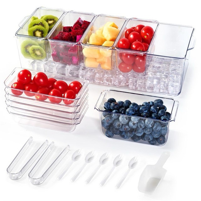 Chilled Condiment Serving Tray - photo 2