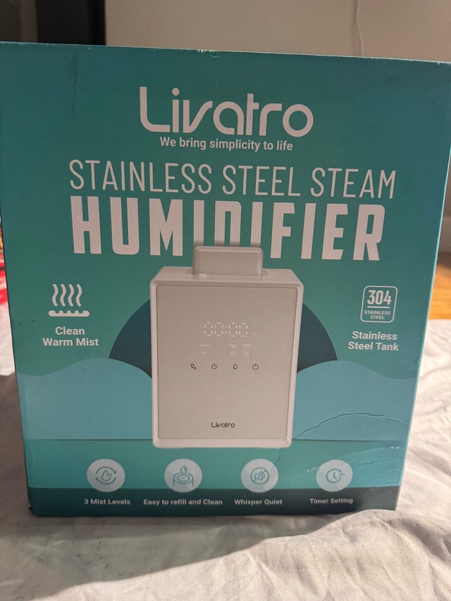 Livatro Stainless Steel Steam Humidifier