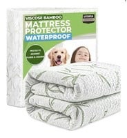 Utopia Bedding Viscose Bamboo Mattress Protector - photo 5