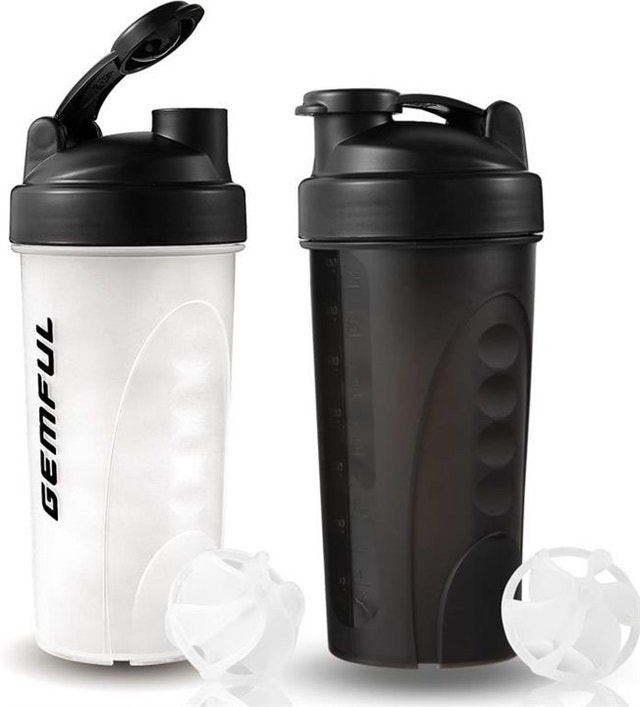 GEMFUL Protein Shaker Bottles
