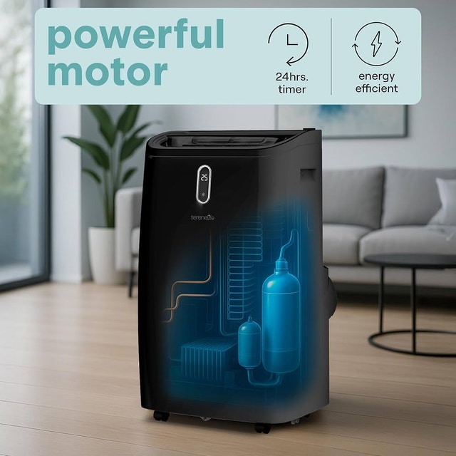 SereneLife 14K BTU Portable Air Conditioner - photo 4
