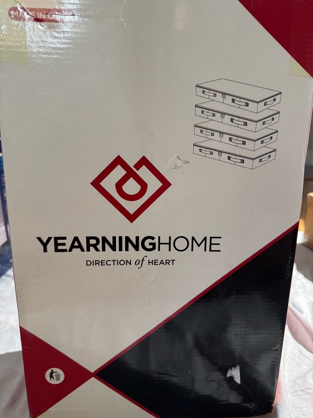 YearningHome Under Bed Storage Containers 4 Pack - photo 2